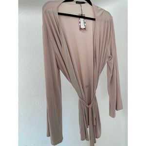 NWT open belted kimono